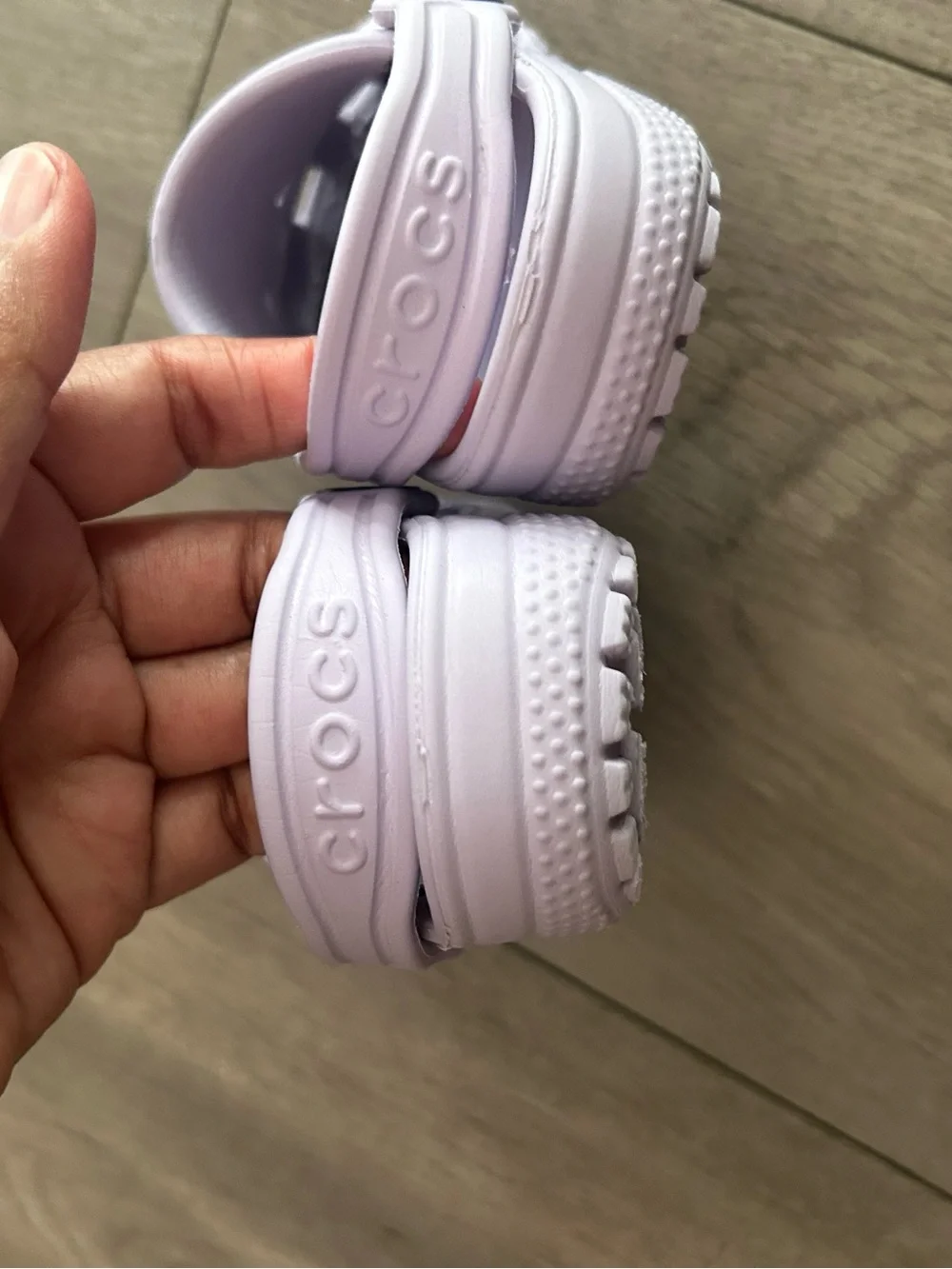 Crocs Classic Clogs light purple toddler - Size. 5c
